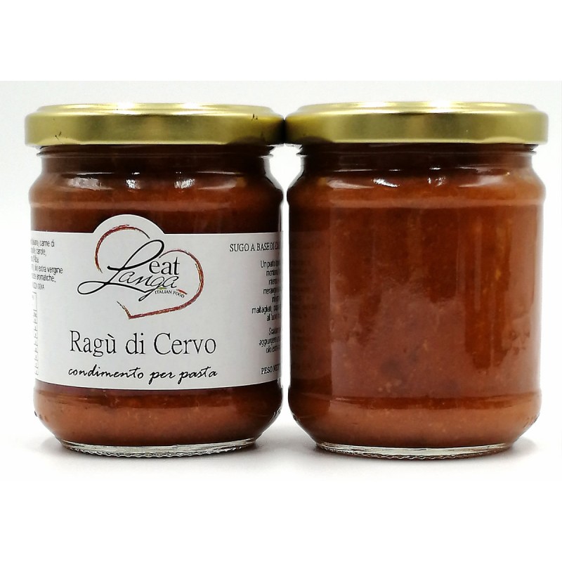 Ragù di cervo 180 gr.