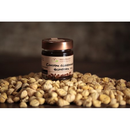 Castagne Garessine sciroppate al Genepy - 280g