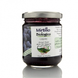 Composta tutta frutta mirtilli bio.