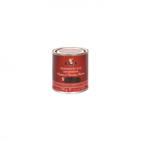 Barattolo torroncini ricoperti al cioccolato 100 gr