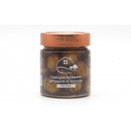 Castagne garessine sciroppate al naturale 280 gr